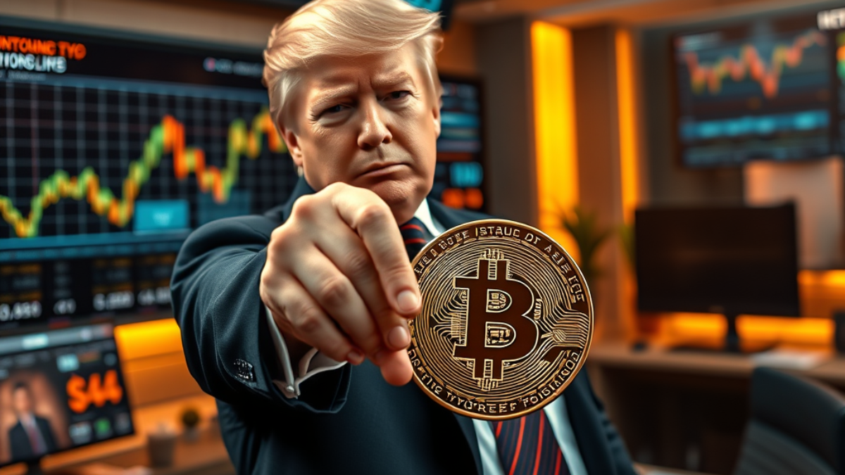 Trumpov krypto tím presúva 47 miliónov USD do Bitcoinu