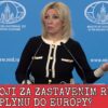 UČTE SA PO RUSKY: ODPOVEĎ ZACHAROVOVEJ NA VYHLÁSENIE GENERÁLNEHO TAJOMNÍKA NATO ...