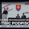 Prerazili sme psychologickú hranicu 200-tisíc podpisov