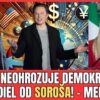 MELONIOVÁ OBHAJUJE ELONA MUSKA A KRITIZUJE GEORGA SOROŠA | TVOTV