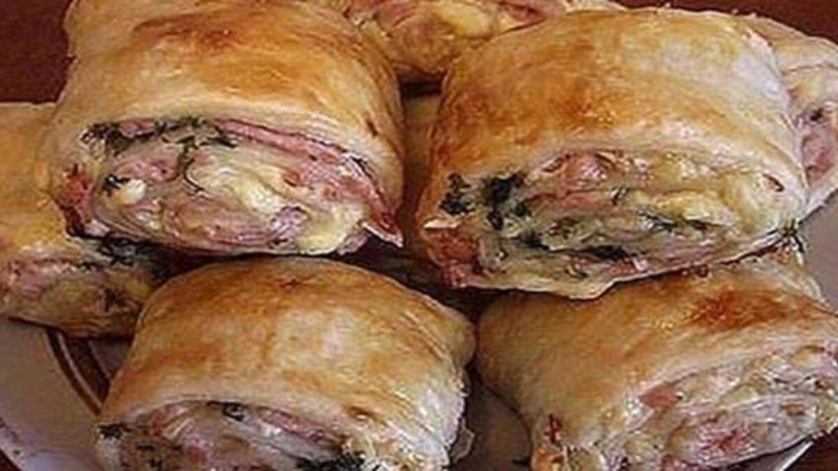 Šmakotné, syrové rolky z lístkového cesta vždy s famóznou náplňou