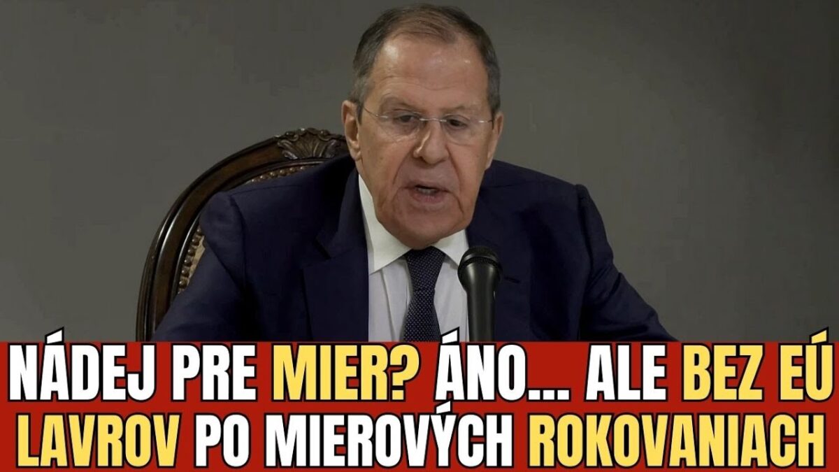 ROKOVANIA USA – RUSKO: NA ČOM SA DOHODLI SERGEJ LAVROV A MARCO RUBIO V MENE PUTINA A  TRUMPA | TVOTV