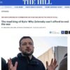 The Hill : „Šialený kráľ Kyjeva: Prečo si Zelenskyj nemôže dovoliť ukončiť vojnu...