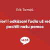 Seniori i odkázaní ľudia už reálne pocítili našu pomoc