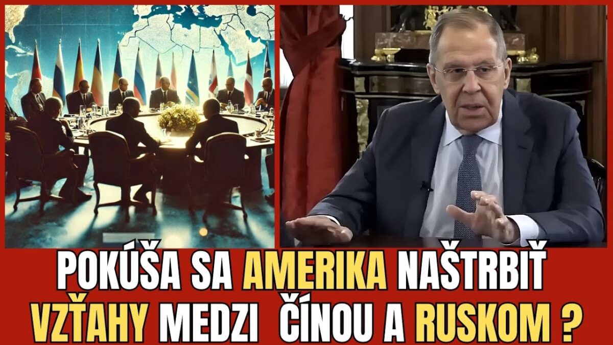 SERGEJ LAVROV ODHAĽUJE ZÁKULISNÉ HRY V GEOPOLITIKE: USA, ČÍNA, RUSKO (SLOVENSKÝ DABING) | TVOTV