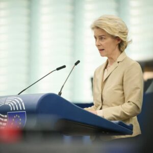 Predsedníčka Európskej komisie Ursula von der Leyen v pondelok v Bruseli oznámil...