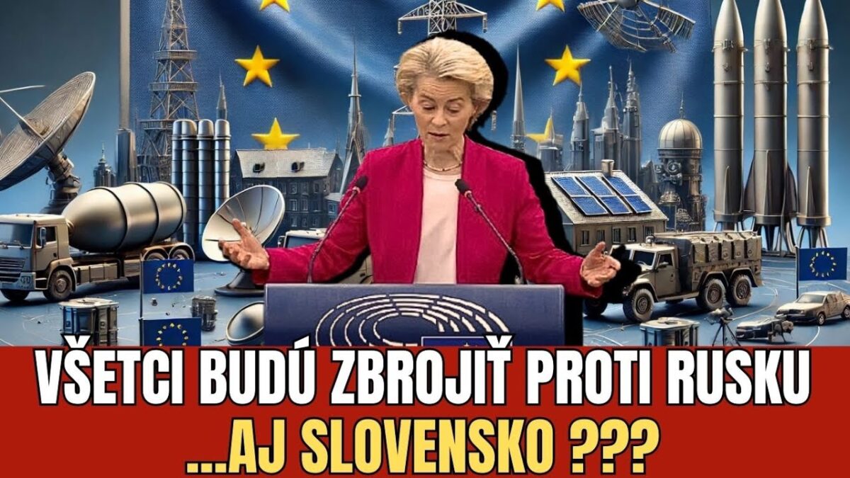 ČO SA TO DEJE V EÚ? URSULA VON DER LEYEN OHLÁSILA VEĽKÉ VYZBROJOVANIE PROTI RUSKU | TVOTV