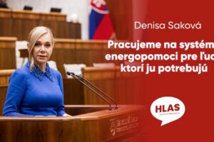 Pracujeme na systéme energopomoci pre ľudí, ktorí ju potrebujú