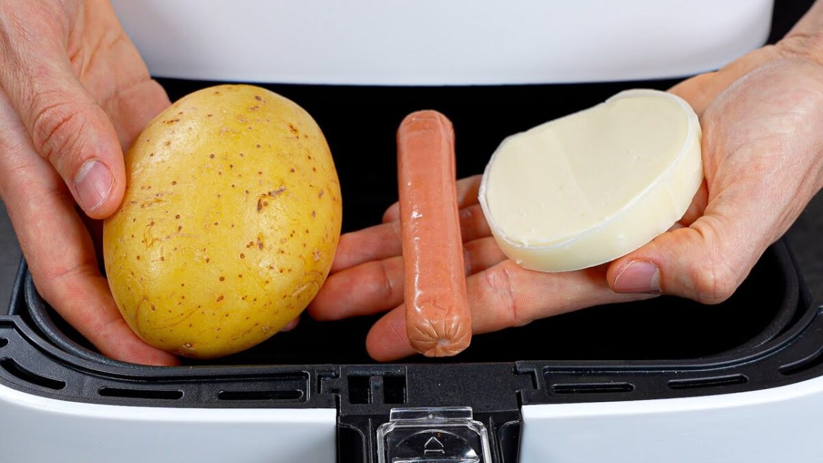 Prestaňte podávať nudné zemiaky a vyskúšajte tento jednoduchý recept na fritéze s horúcim vzduchom namiesto toho!