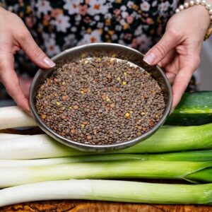 Nový spôsob prípravy póru s šošovicami! Úžasne zdravý recept na zimu!