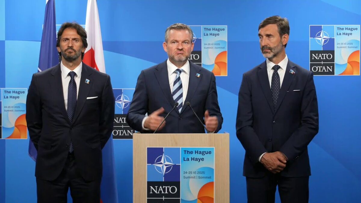 Vyhlásenie po skončení samitu NATO v Haagu