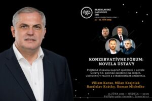 Konzervatívne fórum: Novela ústavy (zostrih BHD).