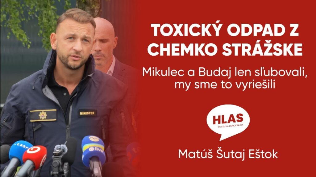 Mikulec a Budaj len sľubovali, my sme to vyriešili - odvážame toxický odpad