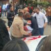 Na kolumbijského prezidentského kandidáta Miguela Uribeho Turbaya bol spáchaný p...