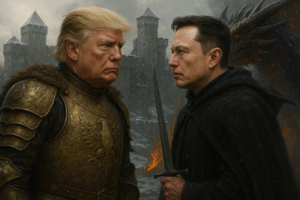 Americká hra o tróny: Donald Trump a Elon Musk rozdeľujú ekonomiku