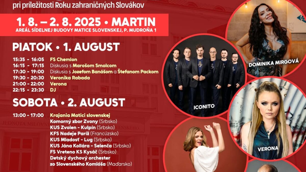 Matica slovenská: Rok zahraničných Slovákov oslavujeme vo veľkom štýle!