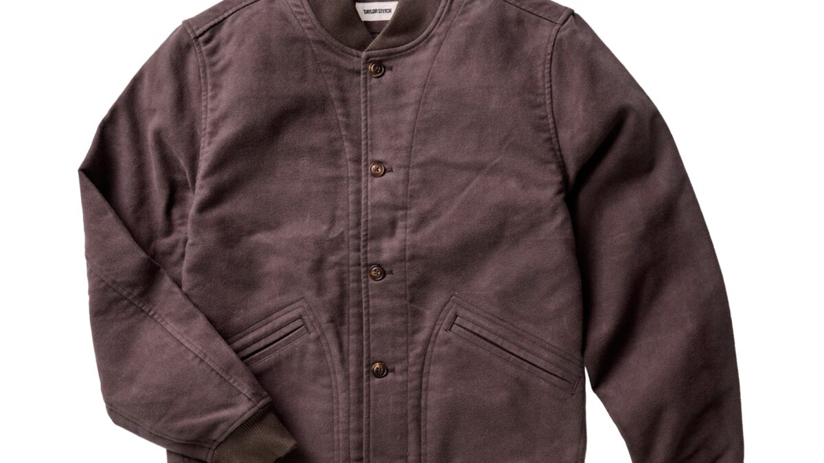 Taylor Stitch Moleskin Bomber