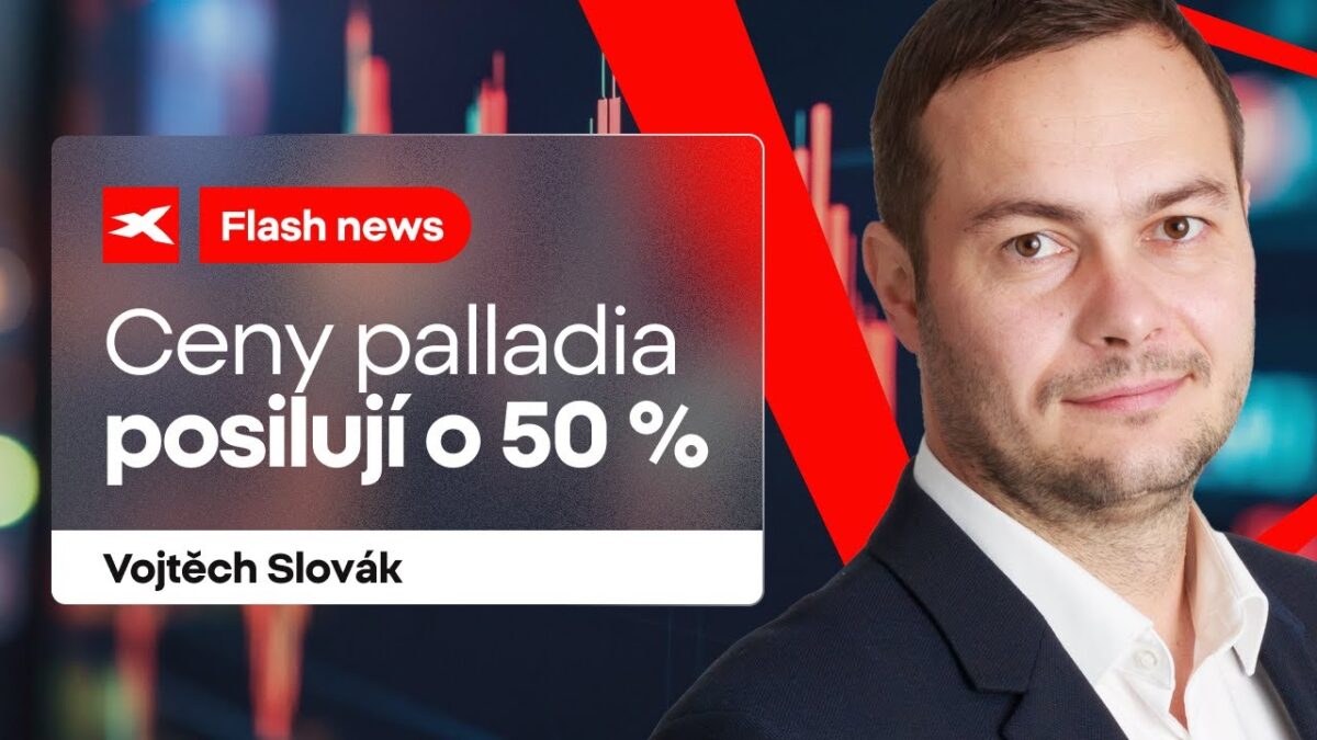 XTB: Flash news: Ceny palladia posilují o 50% za poslední 3 měsíce