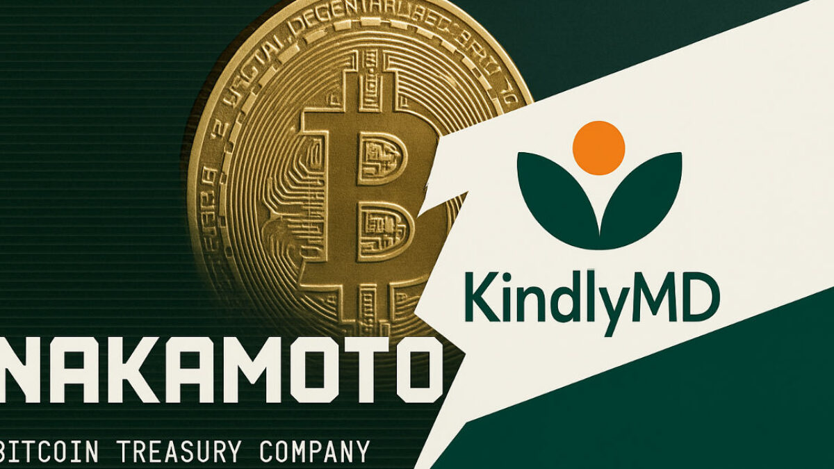 KindlyMD a Nakamoto Holdings podali žiadosť na SEC, ukončenie fúzie sa očakáva 11. augusta.