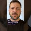 🕊️ Zelenskyj vyzýva Putina: Stretnime sa tvárou v tvár, aby sme ukončili vojnu
