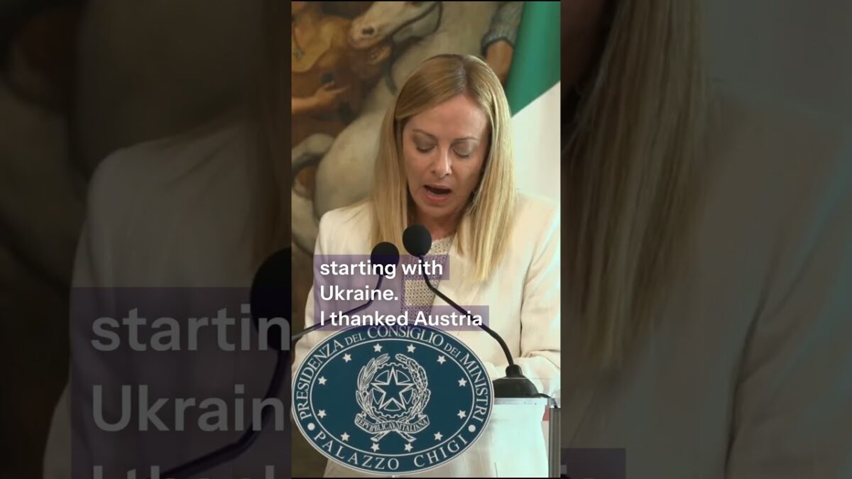 Meloni vyzýva Západ, aby sa zjednotil, keďže Rusko stupňuje napätie na Ukrajine