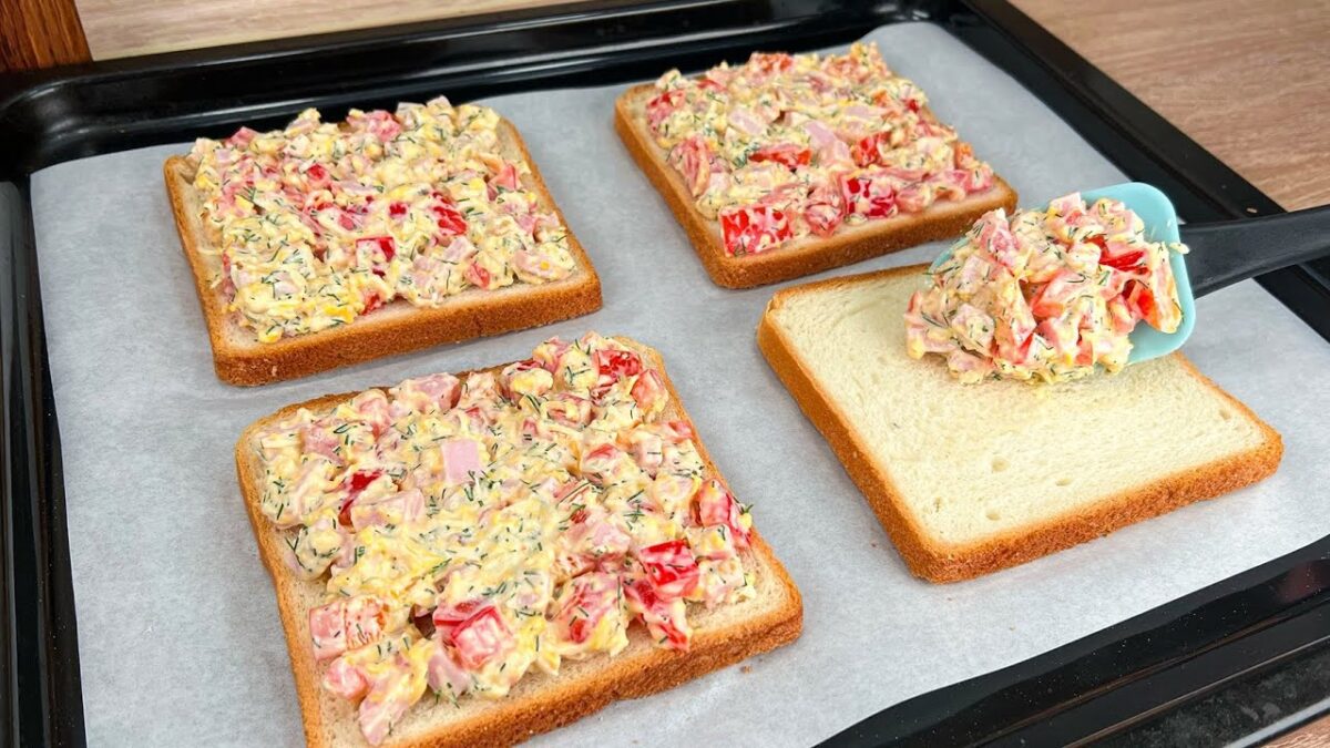 Bleskové sendviče – hotové za 10 minút a okamžite zjedené!