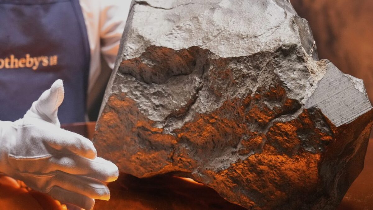 Najväčší kus Marsu na Zemi: Meteorit NWA 16788 na aukcii Sotheby’s