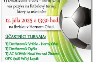 Mesto Vráble: MEMORIÁL ONDREJA CHRENA DNES V HORNOM OHAJI