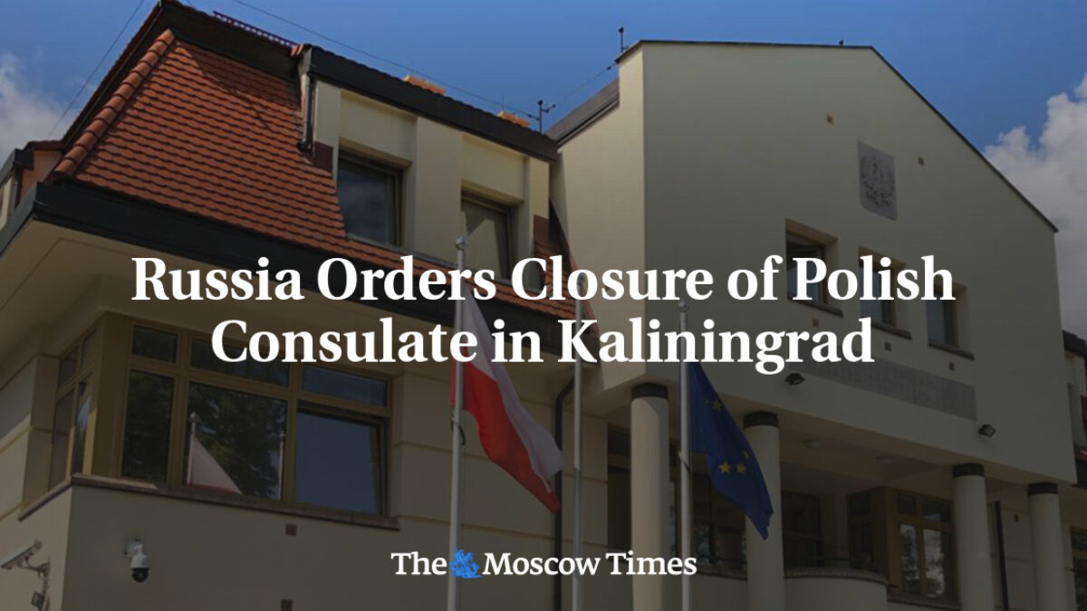 Rusko nariaďuje zatvorenie poľského konzulátu v Kaliningrade
