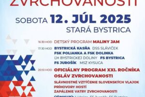 Oslavy zvrchovanosti Stará Bysrica 12. 7. 2025