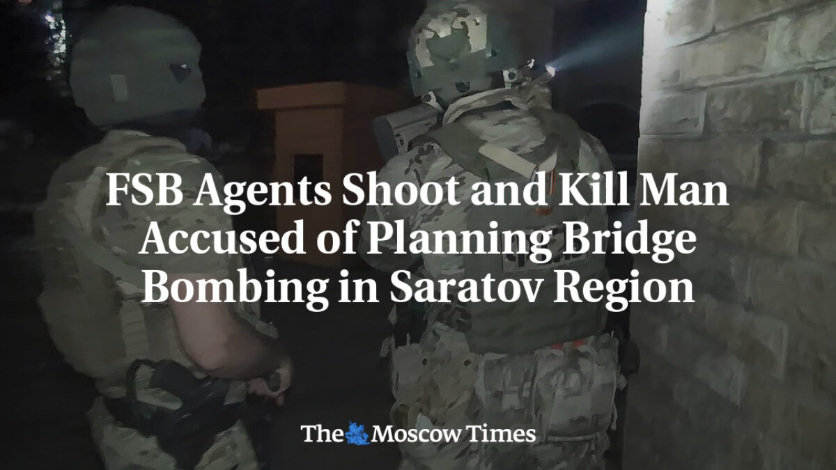 Agenti FSB zastrelili muža obvineného z plánovania bombového útoku na most v Saratovskej oblasti