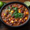 Starodávne vegánské chili sin carne