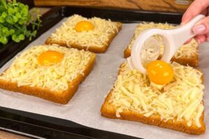 Syrový toast za 5 minút