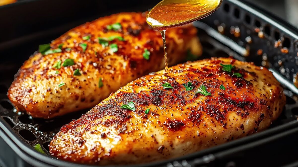 Recept na šťavnaté kura v air fryeri za 10 minút!
