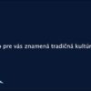 Tradičná kultúra