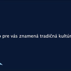 Tradičná kultúra