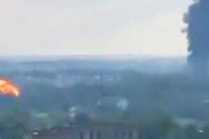 Výbuchy otriasli Moskvou a Rostovom – videá údajne zachytili nový typ dronu