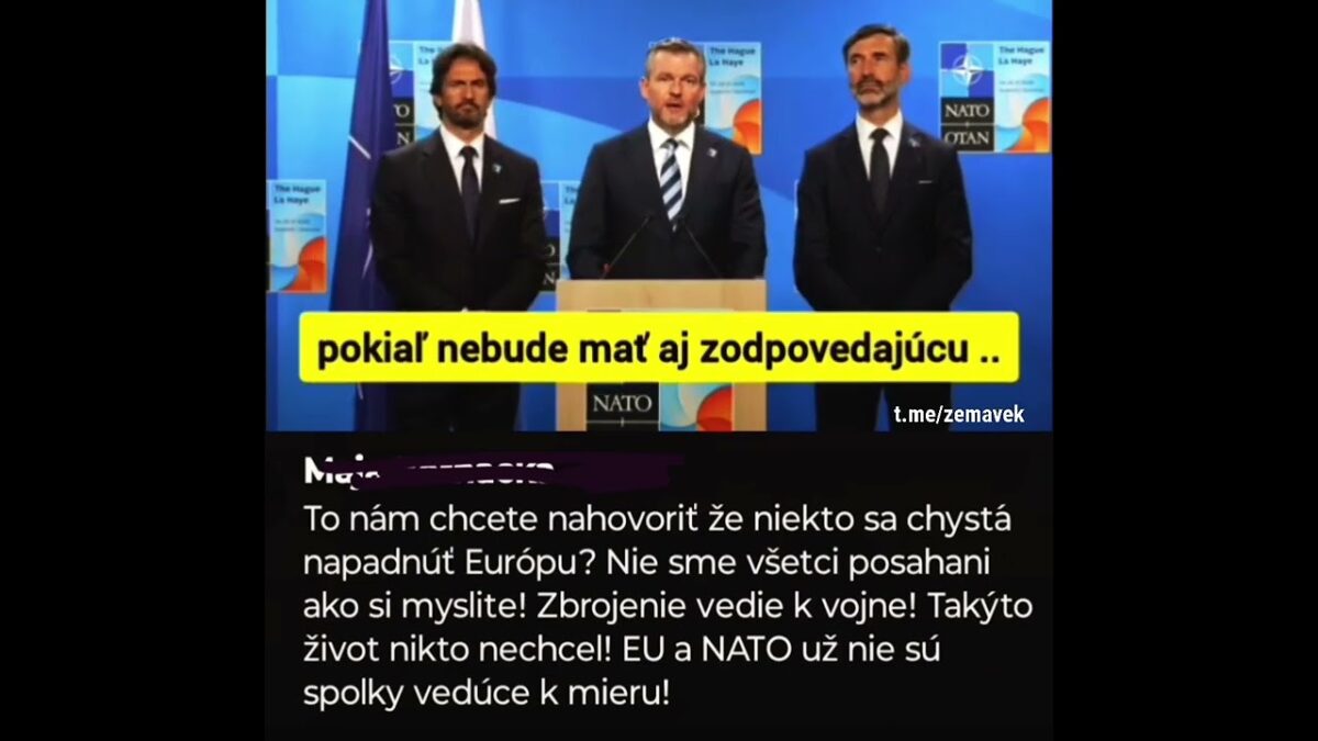 Štefan Harabin: Zafixujte si, že Pellegrini, Kaliňák, Blanár, Fico sa usvedčili, že chcú a provokujú vojnu s Ruskom.