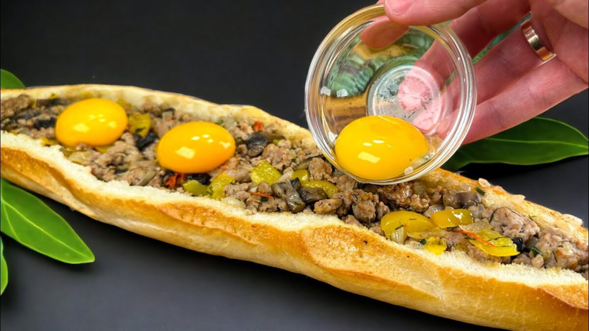 Brilantný bagetový recept s náplňou, ktorý by ste sa mali dnes pripraviť!