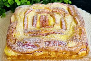 Dokonalá ľahká jablková torta, ktorá sa rozpúšťa v ústach