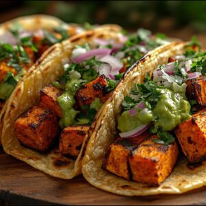Vegánske tacos so sladkými zemiakmi!