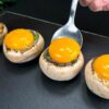Hubová smaženica na raňajky, obed alebo večeru! Skvelý recept s vajíčkami.