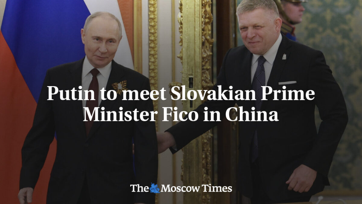 Putin sa stretne so slovenským premiérom Ficom v Číne