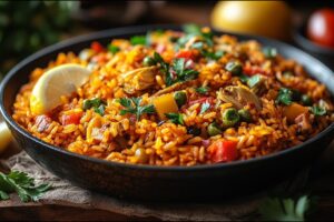 Vegánska Paella: Španielska Delikatesa