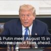 Trump sa stretne s Putinom na Aljaške – Zelenskyj vynechaný z mierového summitu!