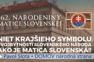 Matica slovenská je pre náš národ naozaj dôležitou