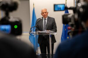 Borrell sa vyjadruje k „dvojitým štandardom“ EÚ v Gaze a zlyhaniu ci...