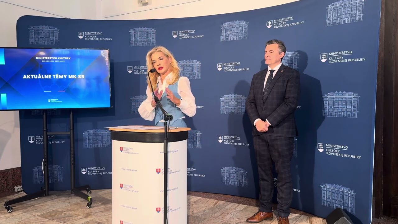TK Ministerstva kultúry k aktuálnym témam rezortu kultúry