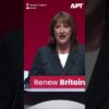Rachel Reeves prerušená propalestínskym protestujúcim počas prejavu v Liverpoole...