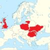 Ukrajina je v centre troch prepojených trojuholníkov pre obmedzovanie Ruska.